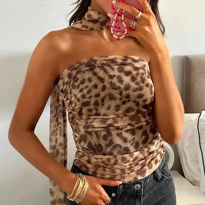 Leopard Top