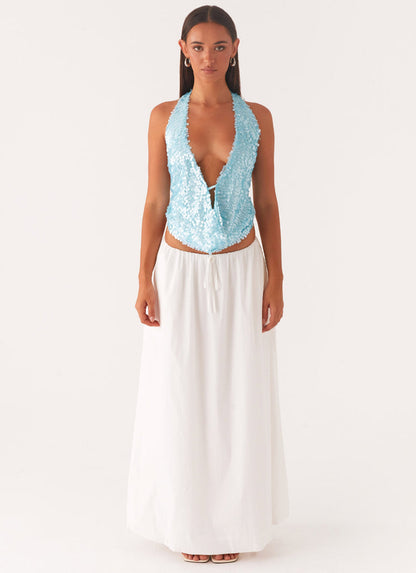 Babi Sequin Top